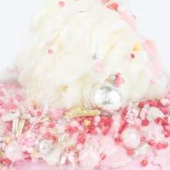 Bomb Cosmetic Badekugel Badebombe Flamingle Bells Weihnachtsflamingo 190g