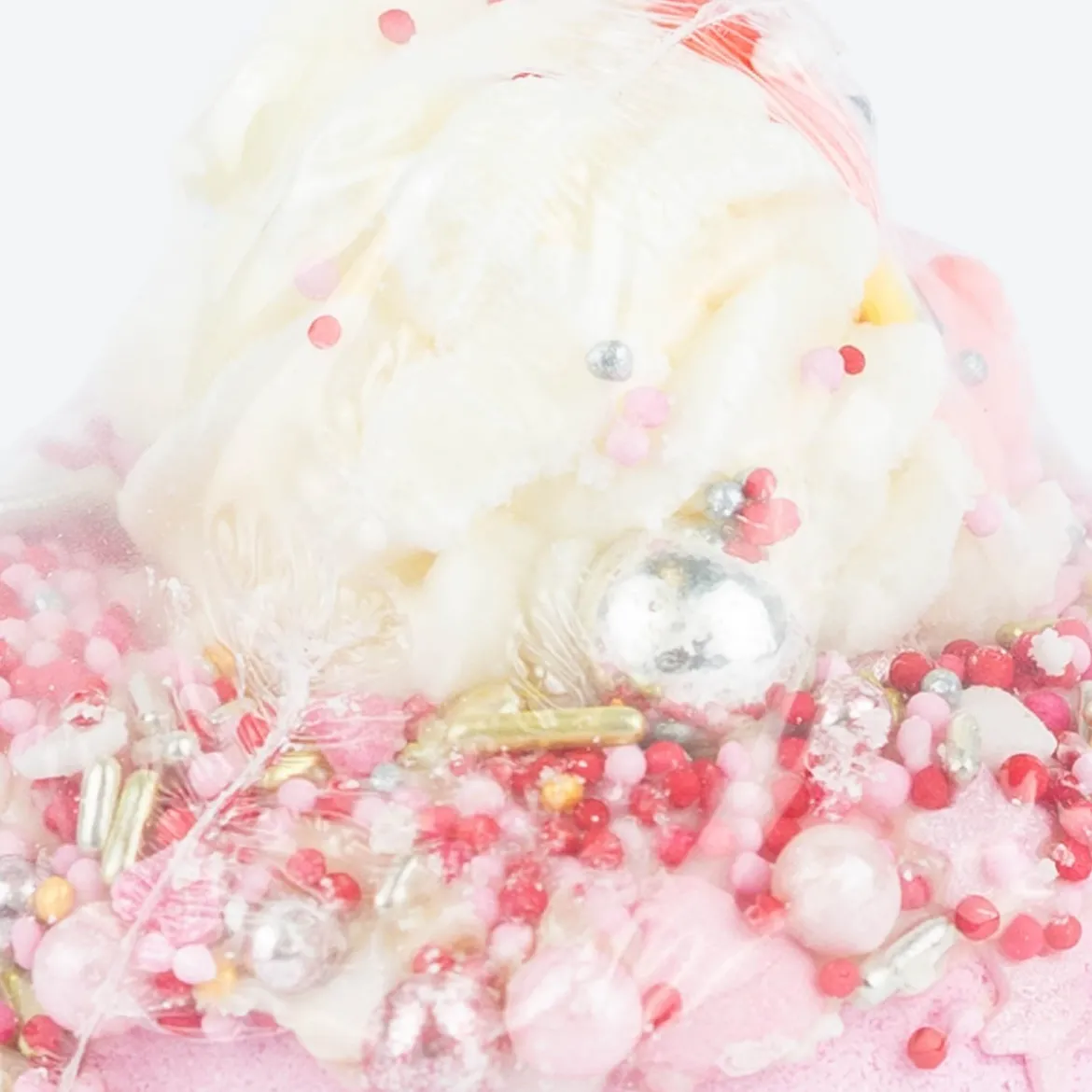 Bomb Cosmetic Badekugel Badebombe Flamingle Bells Weihnachtsflamingo 190g