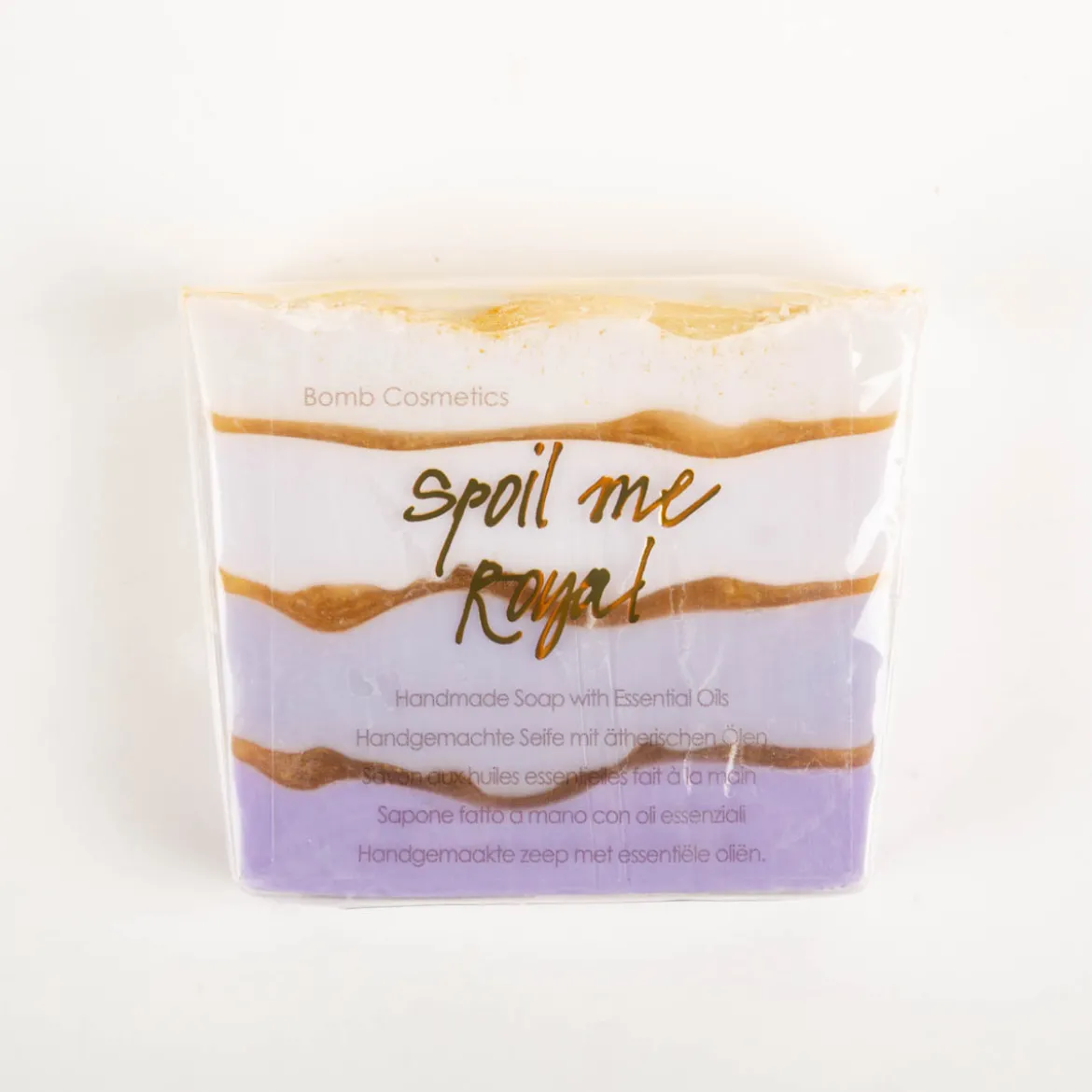 Bomb Cosmetic Seife Spoil Me Royal lila goldfarbig 100gr