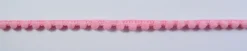 Bommelborte PomPom Borte Zierband mini rosa Breite: 0,4cm
