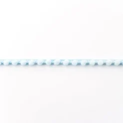 Bommelborte PomPom Borte Zierband mini hellblau Breite: 0,4cm