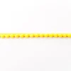 Bommelborte PomPom Borte Zierband mini gelb Breite: 0,4cm