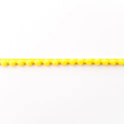 Bommelborte PomPom Borte Zierband mini gelb Breite: 0,4cm