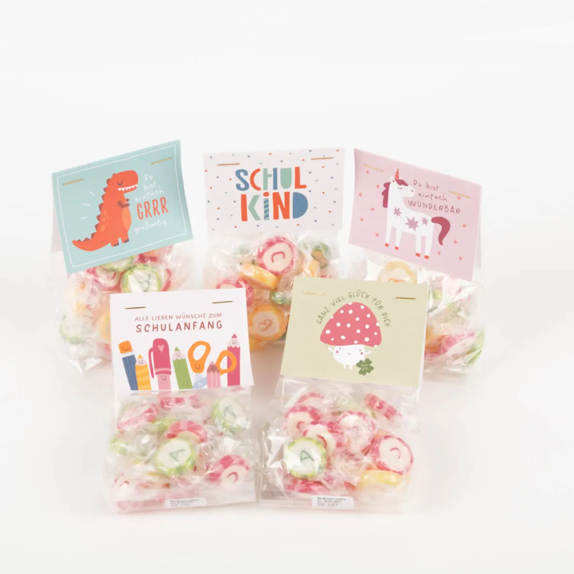 Bonbons "Du bist einfach wunderbar" Einhorn von Grafik Werkstatt
