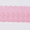 Borte Baumwolle mit Lochstickerei rosa Breite: 9cm