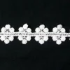 Borte Spitzenborte sekt Kreise Meterware 3cm