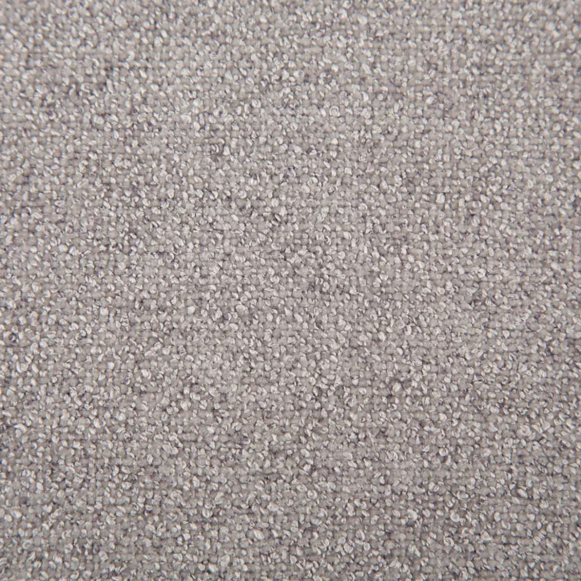 Boucle Polsterstoff mit Fleckschutz Petproof Doha uni grau 1,45m Breite