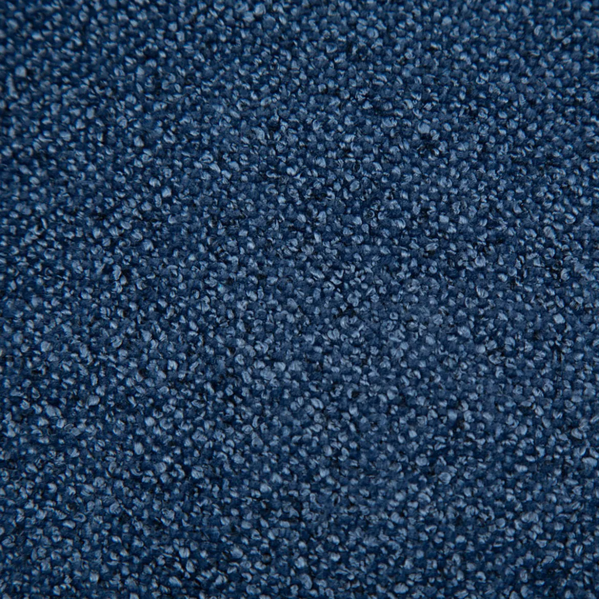 Boucle Polsterstoff mit Fleckschutz Petproof Doha blau meliert 1,45m Breite