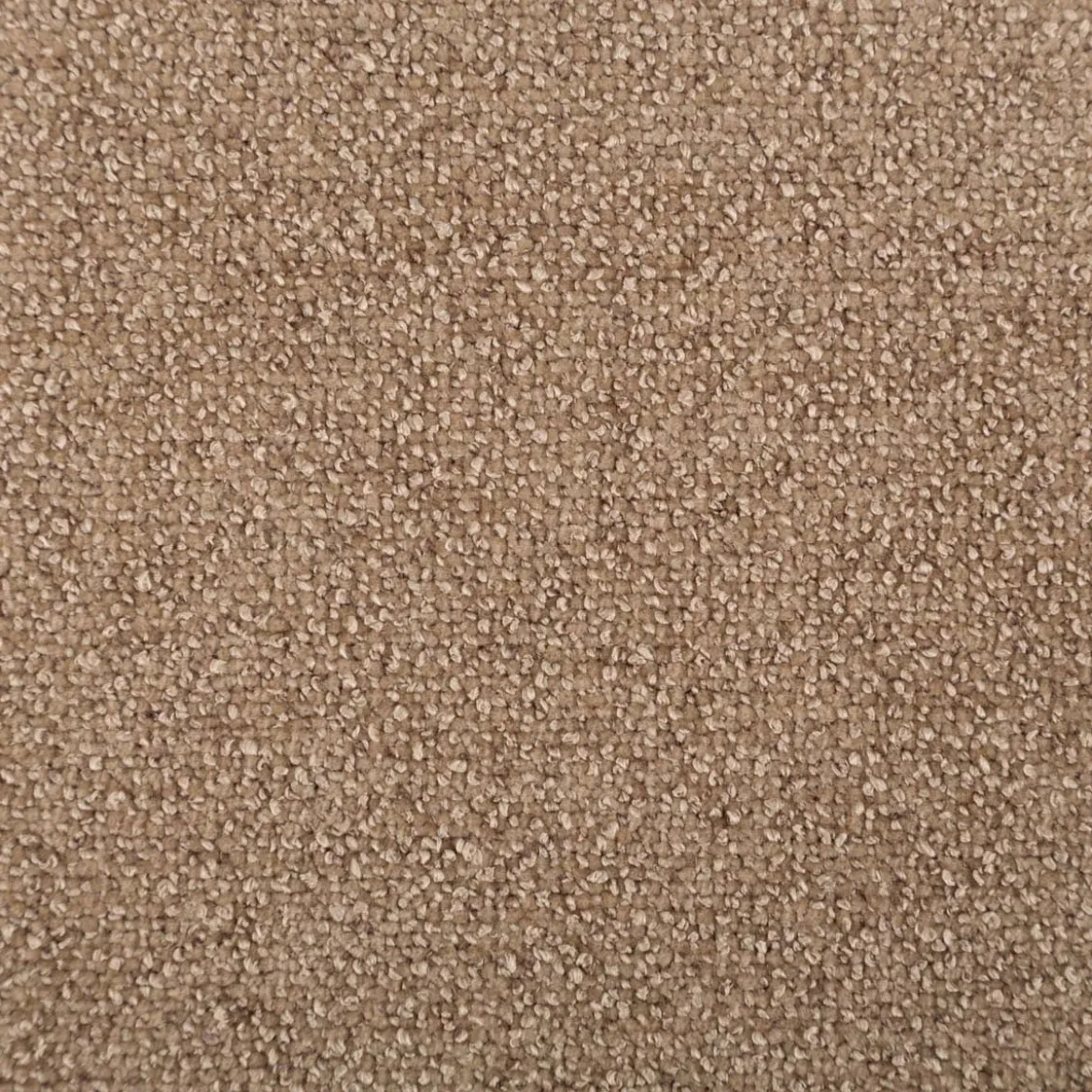 Boucle Polsterstoff mit Fleckschutz Petproof Doha hellbraun meliert 1,45m Breite