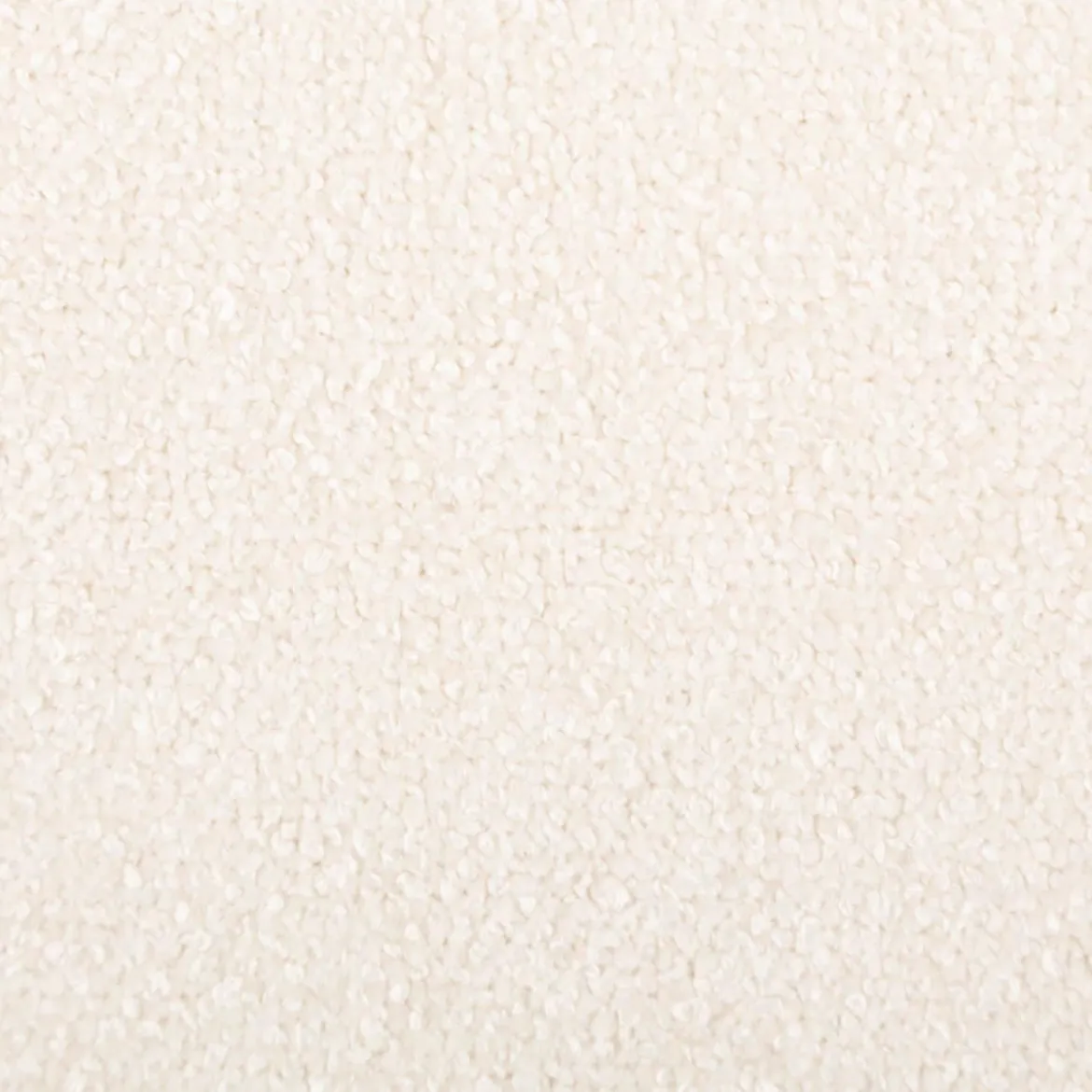 Boucle Polsterstoff mit Fleckschutz Petproof Doha uni wollweiß 1,45m Breite