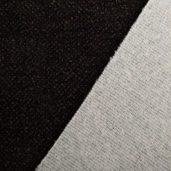 Boucle Polsterstoff mit Fleckschutz Petproof Doha schwarz meliert 1,45m Breite