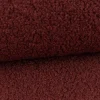 Boucle Stoff Teddystoff Kunstfell Teddy Fur uni mauve-rot 1,5m Breite