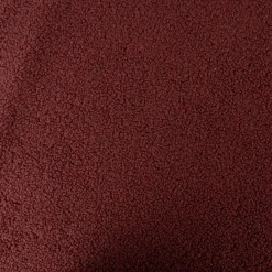 Boucle Stoff Teddystoff Kunstfell Teddy Fur uni mauve-rot 1,5m Breite