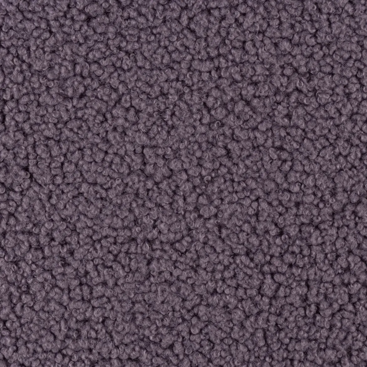 Boucle Stoff Teddystoff Kunstfell Teddy Fur uni llila 1,5m Breite