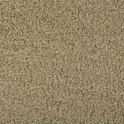 Boucle Stoff Teddystoff Kunstfell Teddy Fur uni Old Green 1,5m Breite