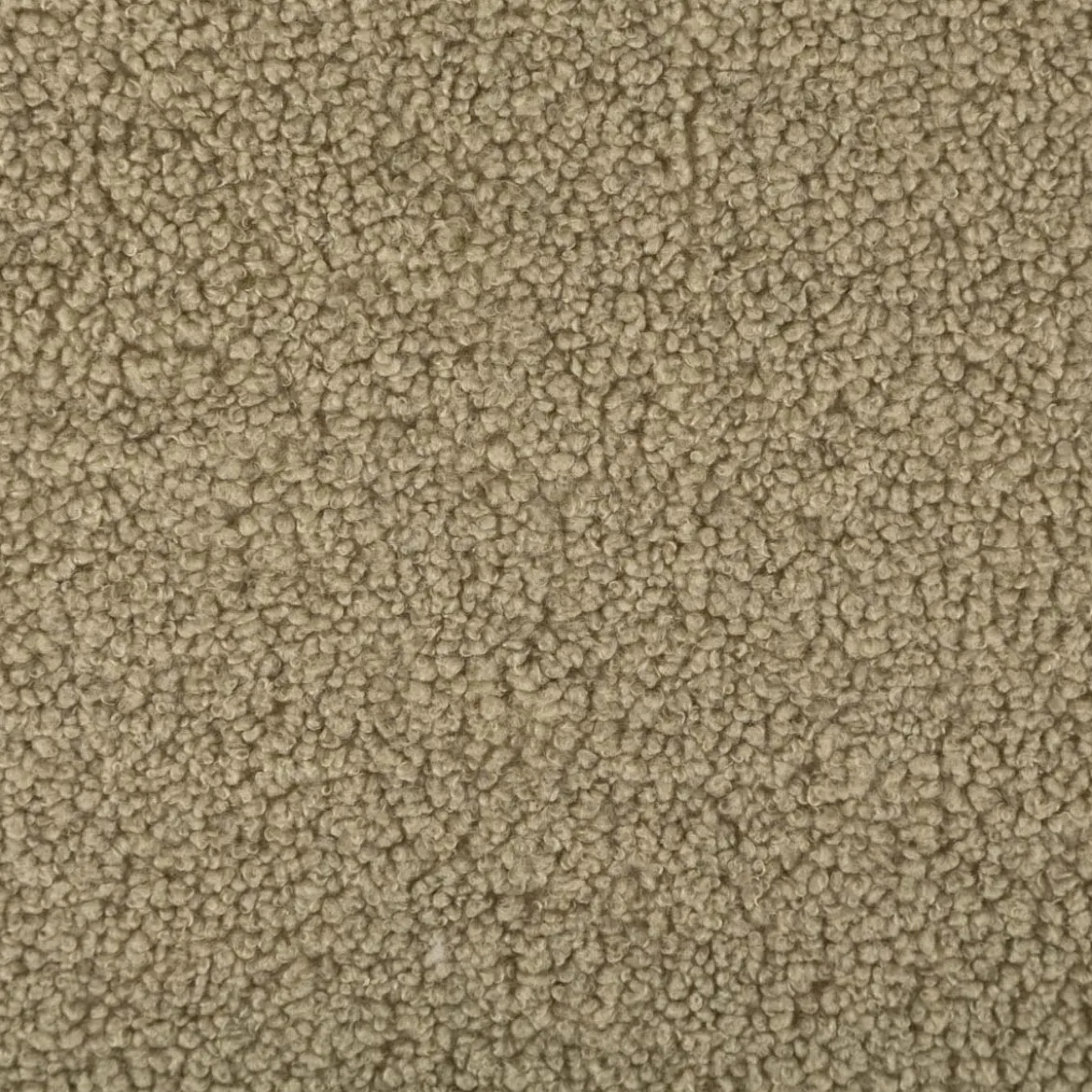 Boucle Stoff Teddystoff Kunstfell Teddy Fur uni Old Green 1,5m Breite