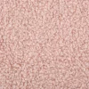 Boucle Stoff Teddystoff Kunstfell Teddy Fur uni Puderrosa 1,5m Breite