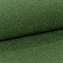Boucle Wollstoff Mantelstoff Viskose Wolle grün meliert 1,45m Breite