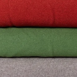 Boucle Wollstoff Mantelstoff Viskose Wolle grün meliert 1,45m Breite