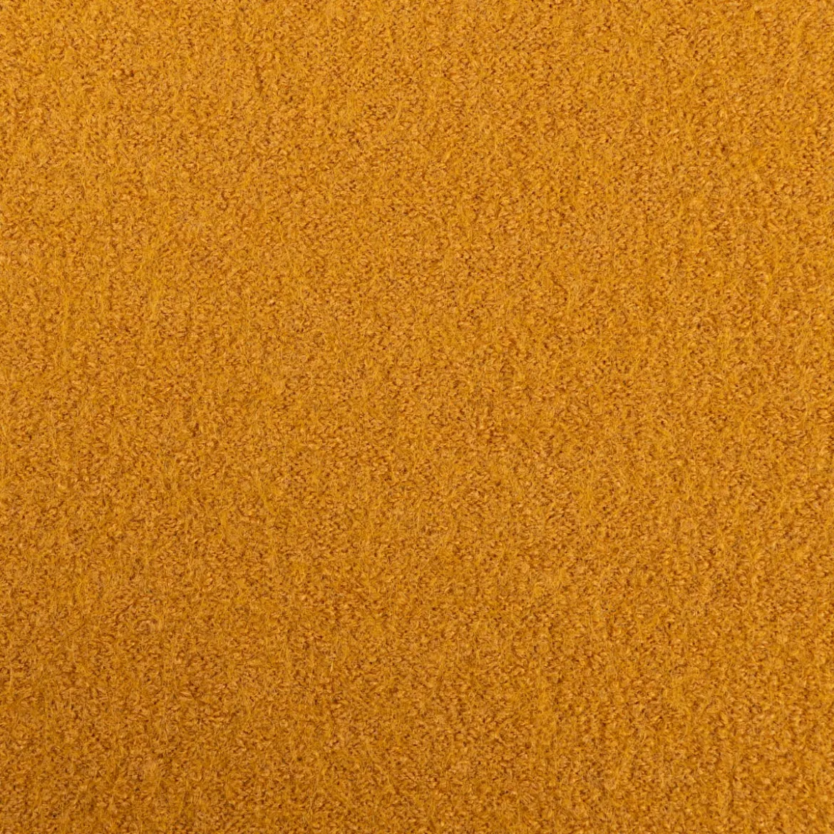 Boucle Wollstoff Mantelstoff Viskose Wolle senfgelb 1,45m Breite