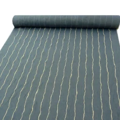 Brigitte von Boch Leinenstoff Dekostoff Meterware Harbor mit Schnurstreifen blau 140cm
