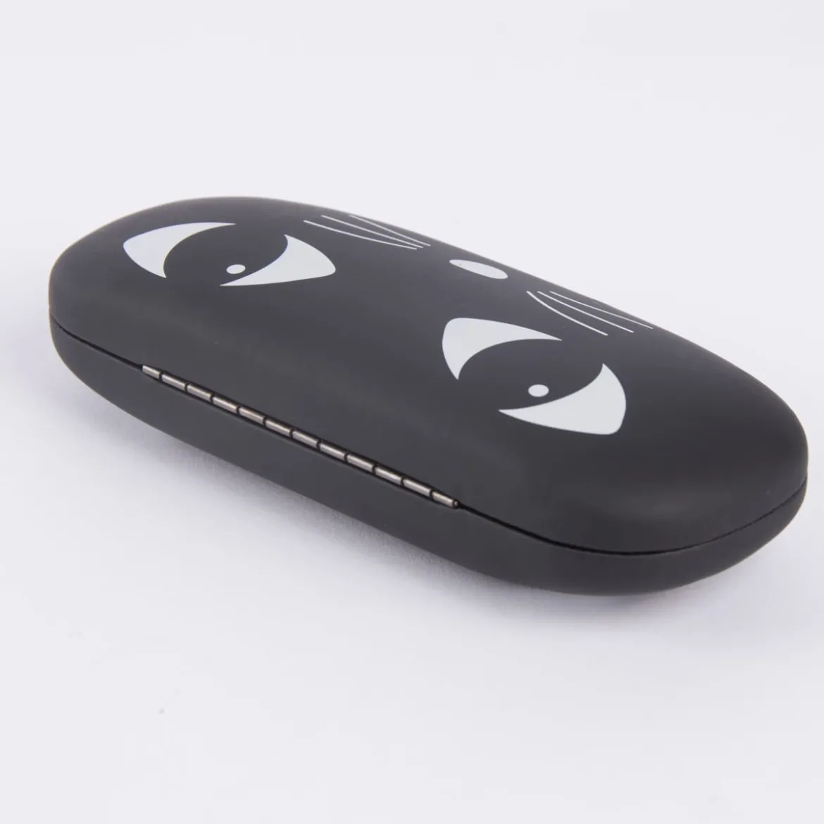 Brillen Etui Vintage Katze schwarz 16x6cm