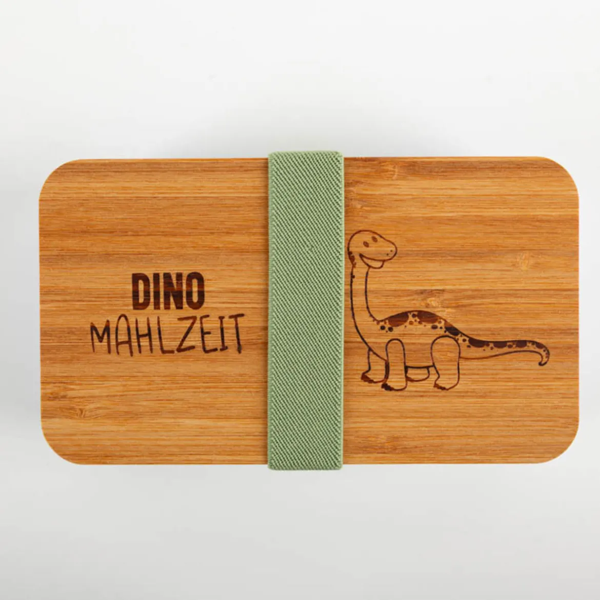 Brotdose Dino Mahlzeit 18x10x5cm von La Vida