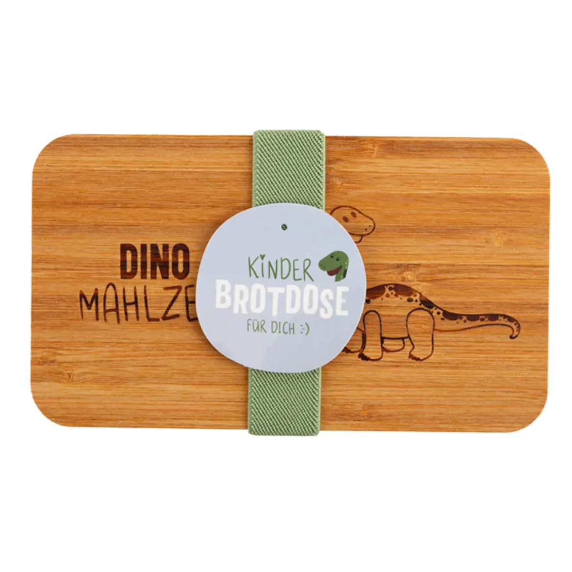 Brotdose Dino Mahlzeit 18x10x5cm von La Vida