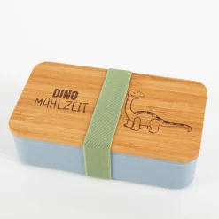 Brotdose Dino Mahlzeit 18x10x5cm von La Vida