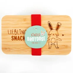 Brotdose Hase Lieblingssnack 18x10x5cm von La Vida