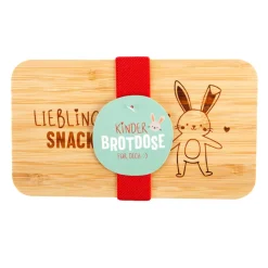 Brotdose Hase Lieblingssnack 18x10x5cm von La Vida