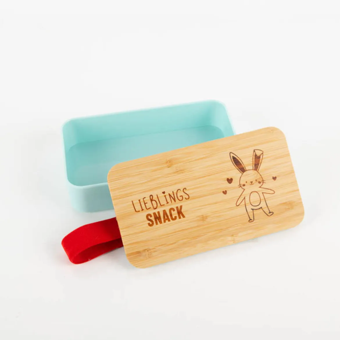 Brotdose Hase Lieblingssnack 18x10x5cm von La Vida