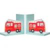 Buchstützen Feuerwehrautos von Sass & Belle ca. 30,5x14x9,5cm