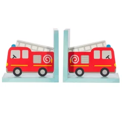 Buchstützen Feuerwehrautos von Sass & Belle ca. 30,5x14x9,5cm