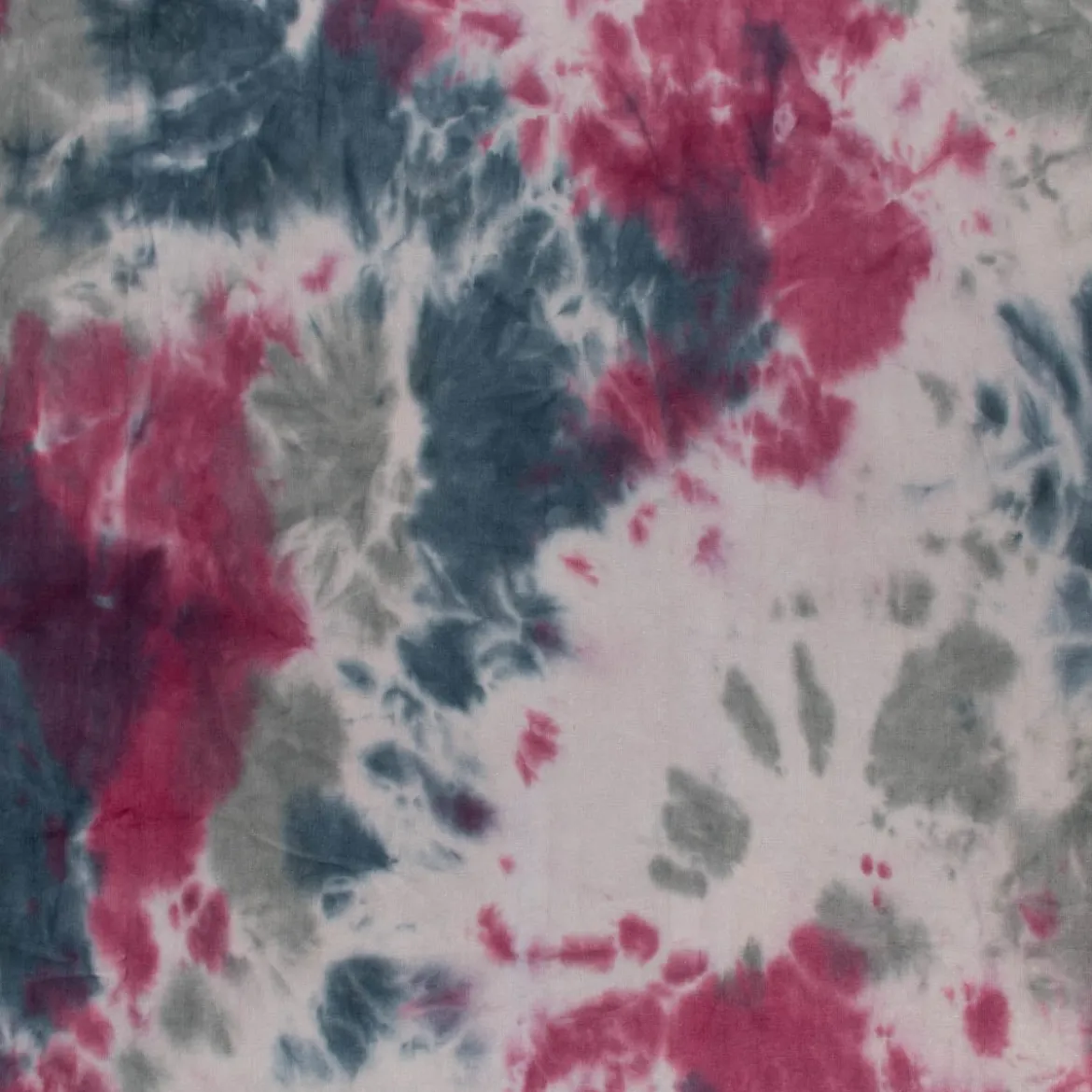 Burda Cordstoff Stretch Cord Meterware Batikoptik rosa blau grün 134cm