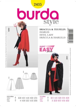 Burda Schnittmuster 2435 Cape