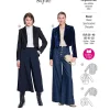 Burda Schnittmuster 5602 Damen Blazer