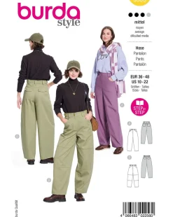 Burda Schnittmuster 5603 Damen Hose