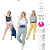 Burda Schnittmuster 6124 Damen Hose