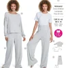 Burda Schnittmuster 5853 Damen Homewear Hose Shirt