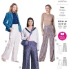 Burda Schnittmuster 5801 Damen Hose