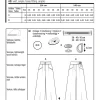 Burda Schnittmuster 5751 Damen Hose
