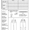 Burda Schnittmuster 5699 Damen Hose