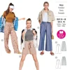 Burda Schnittmuster 5707 Damen Hose