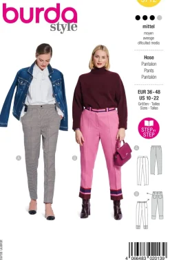 Burda Schnittmuster 5712 Damen Hose