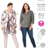 Burda Schnittmuster 6034 Damen Jacke Mantel