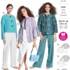 Burda Schnittmuster 5830 Damen Jacke