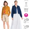 Burda Schnittmuster 5749 Damen Jacke