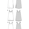 Burda Schnittmuster 5662 Damen Kleid