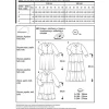 Burda Schnittmuster 5802 Damen Kleid